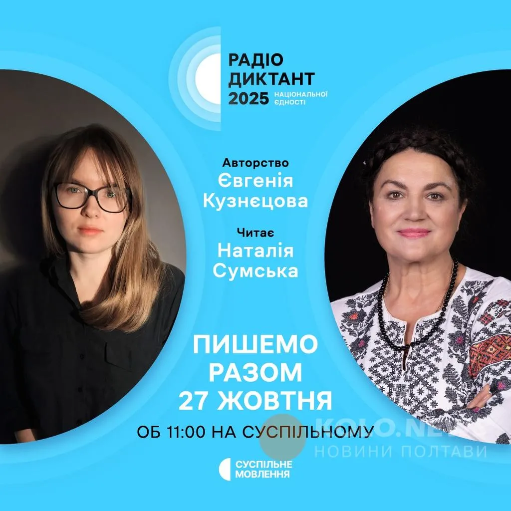 Стало відомо, хто цього року читатиме Радіодиктант національної єдності
