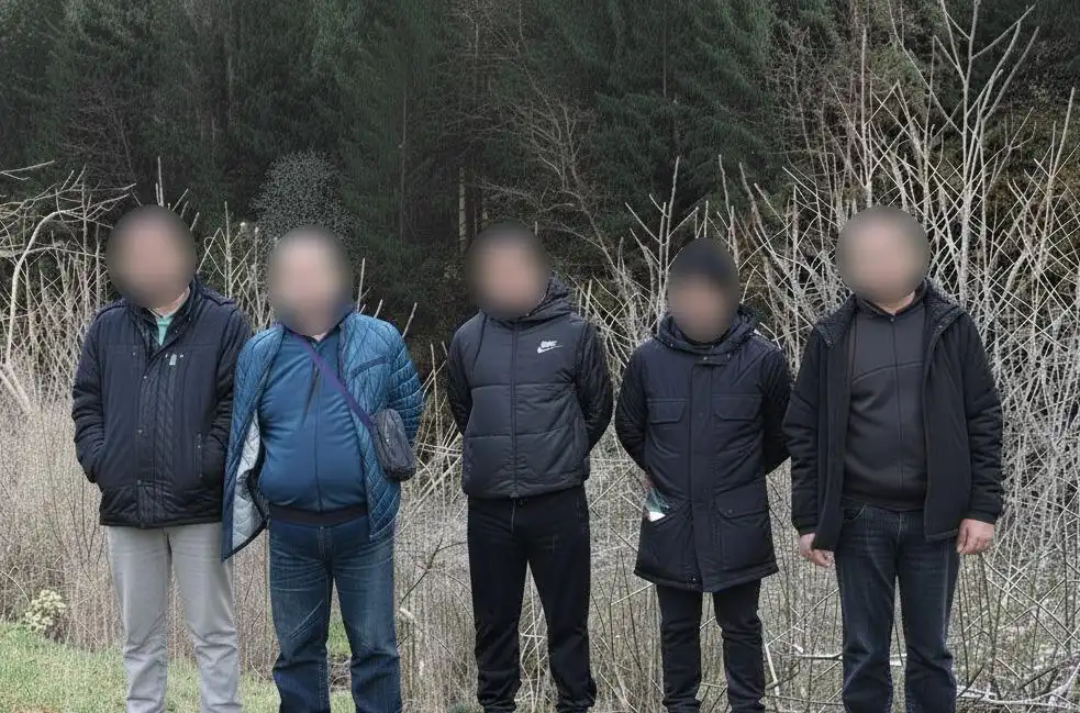На кордоні з Румунією затримали п’ятьох чоловіків, серед них – житель Полтавщини