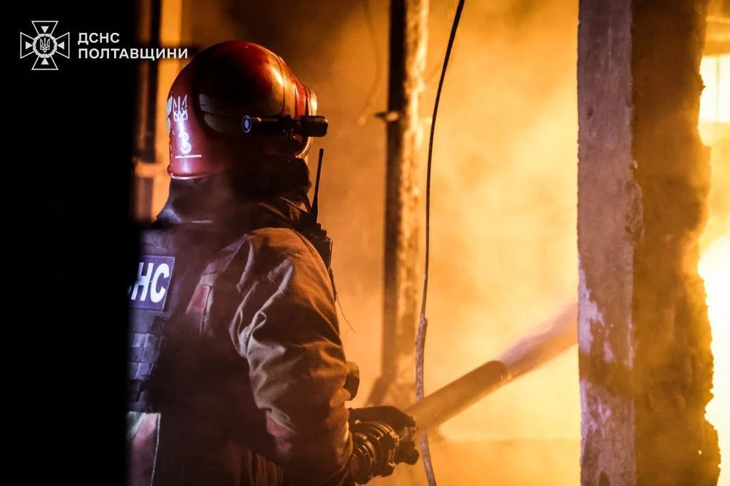 Після нічного обстрілу Опішнянська громада залишилася без газу