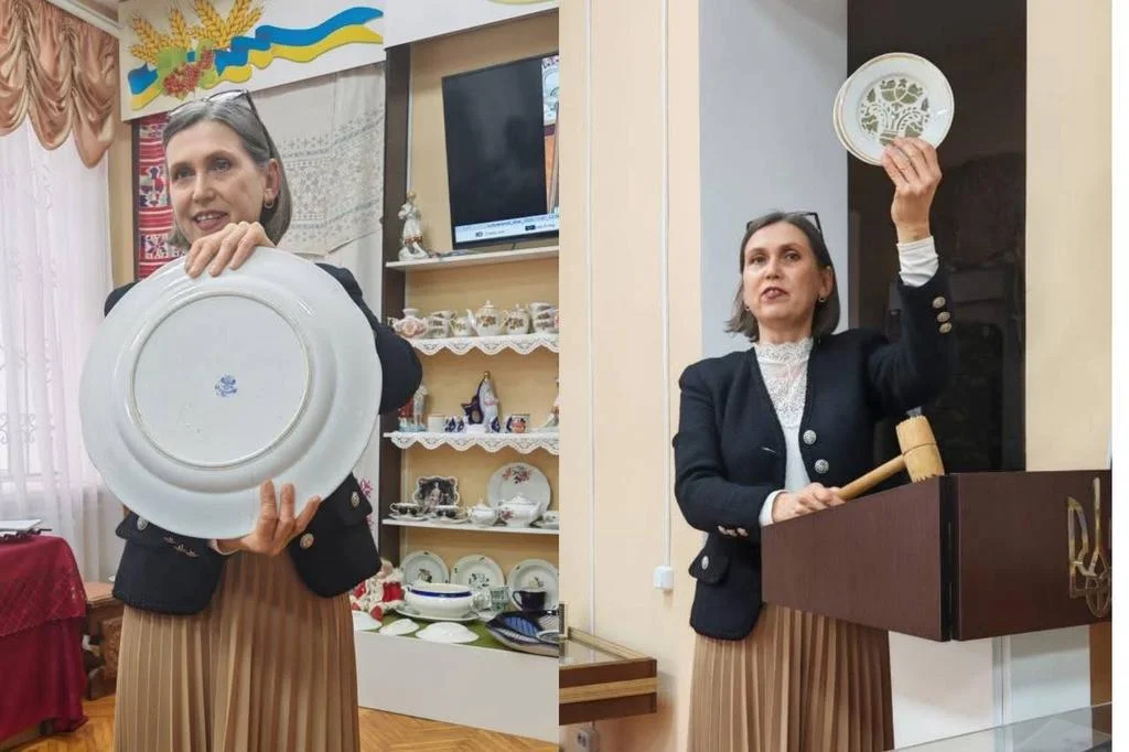 У Лубнах презентували колекцію порцеляни та провели благодійний аукціон