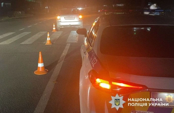 У мікрорайоні Алмазний легковик травмував 11-річного пішохода