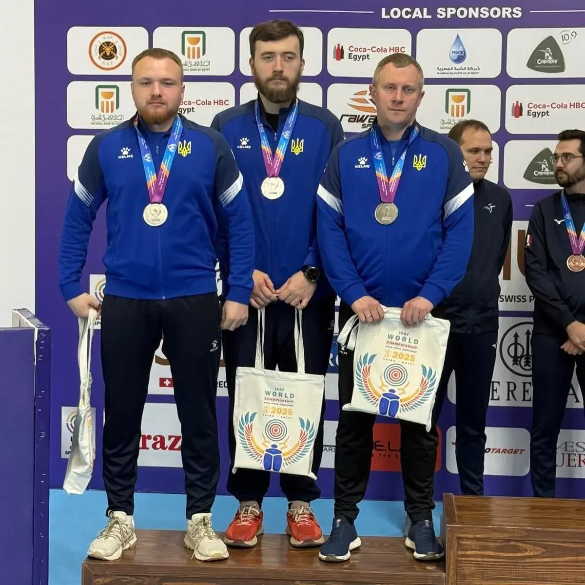Максим Городинець із Полтавщини здобув дві медалі на чемпіонаті світу з кульової стрільби