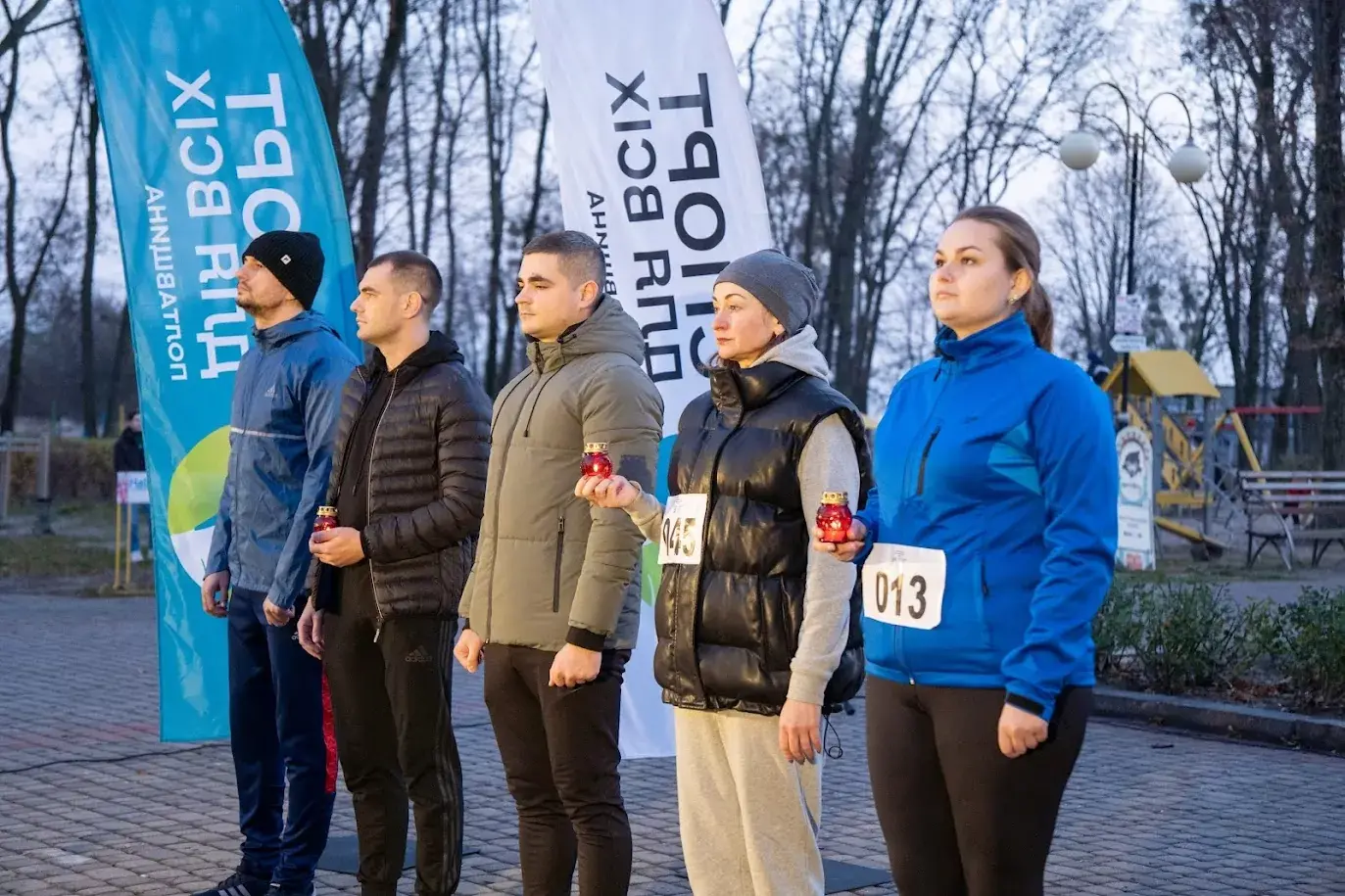 Полтава засяяла ліхтариками: як пройшов вечірній забіг “Світло Героїв”