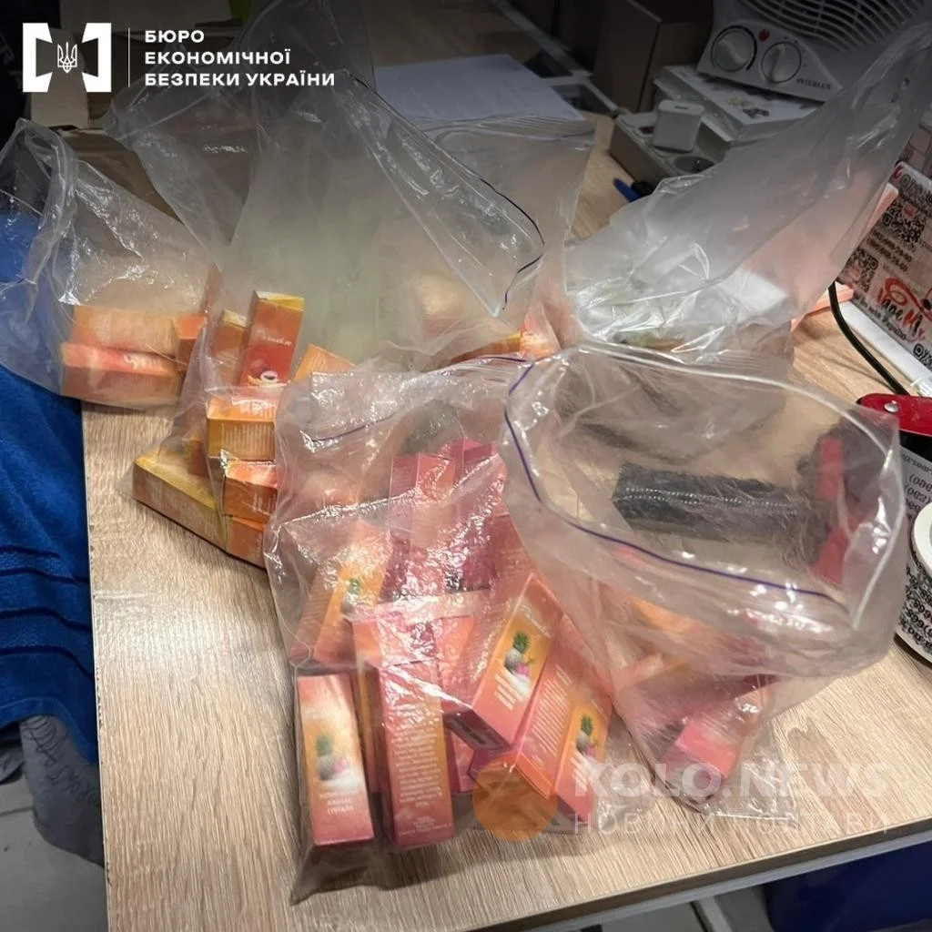 На Полтавщині до суду скеровано справу про підпільне виробництво рідин для електронних сигарет