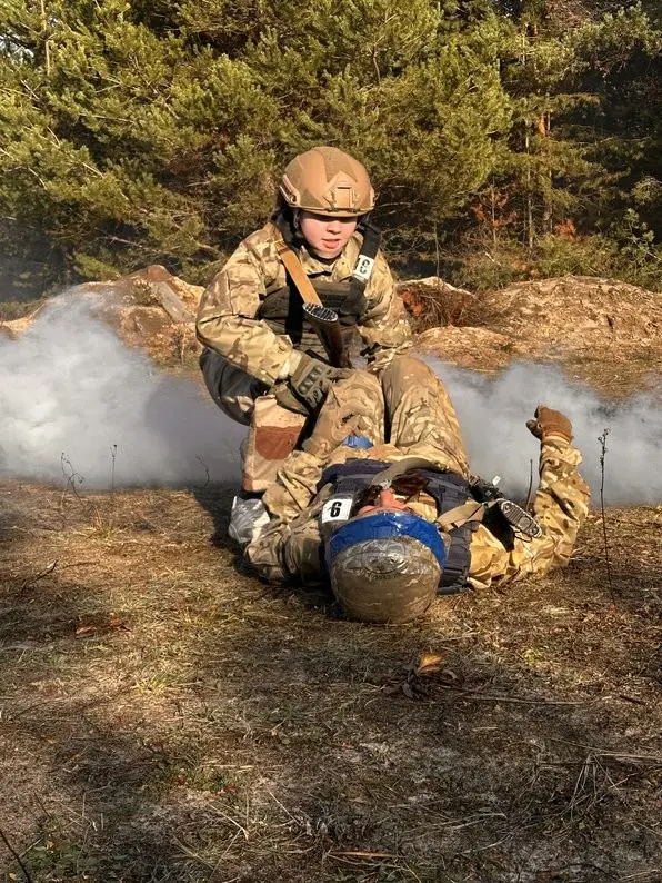 Hardcore-вишкіл на Полтавщині: цивільні готуються до екстремальних умов