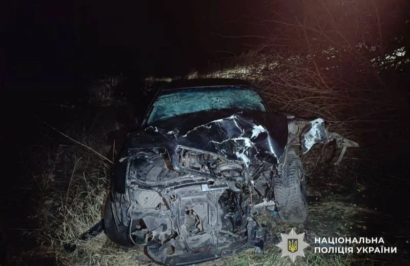 В Оржицькій громаді Audi врізалася в дерево: двоє травмованих