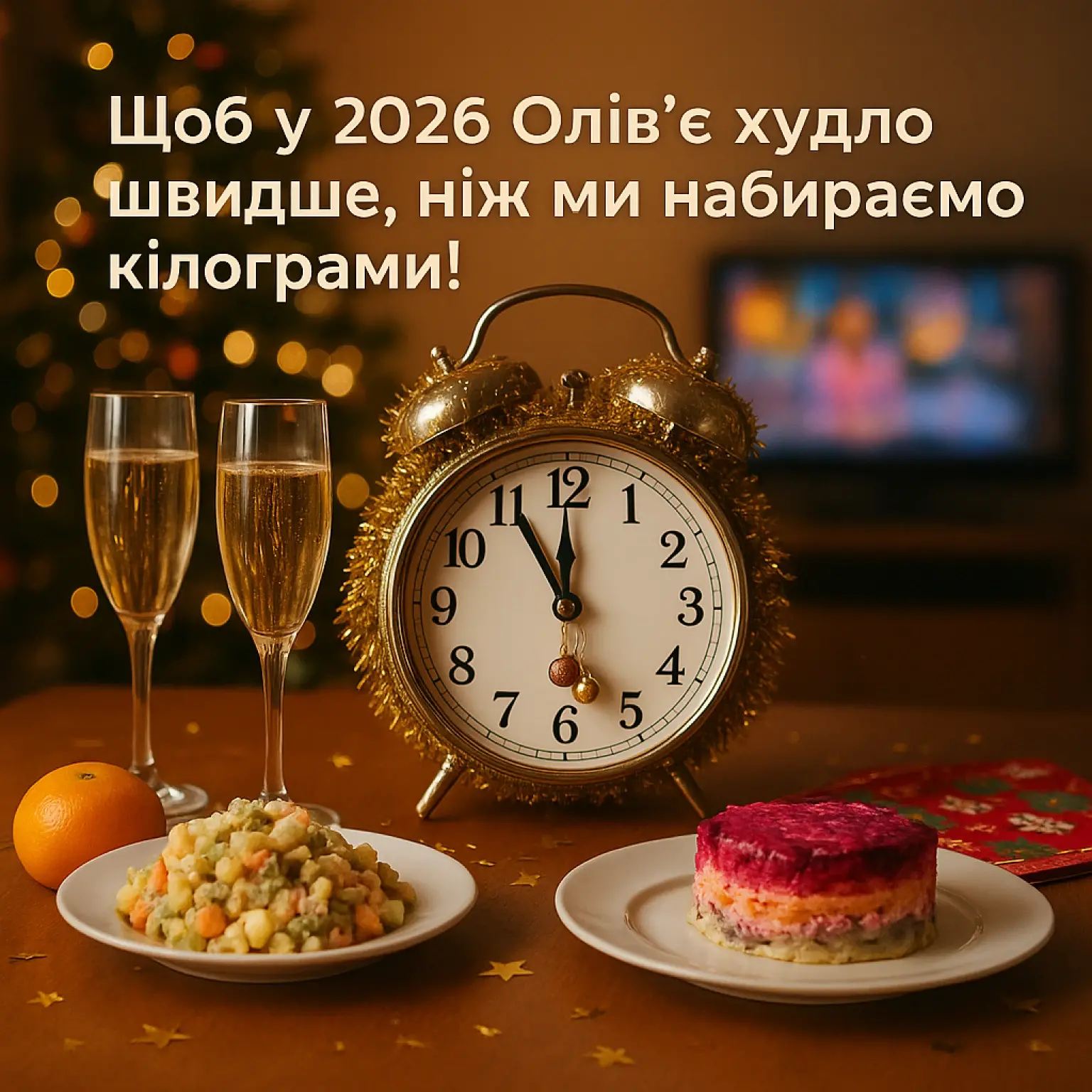 Смішні привітання з новим роком 2026
