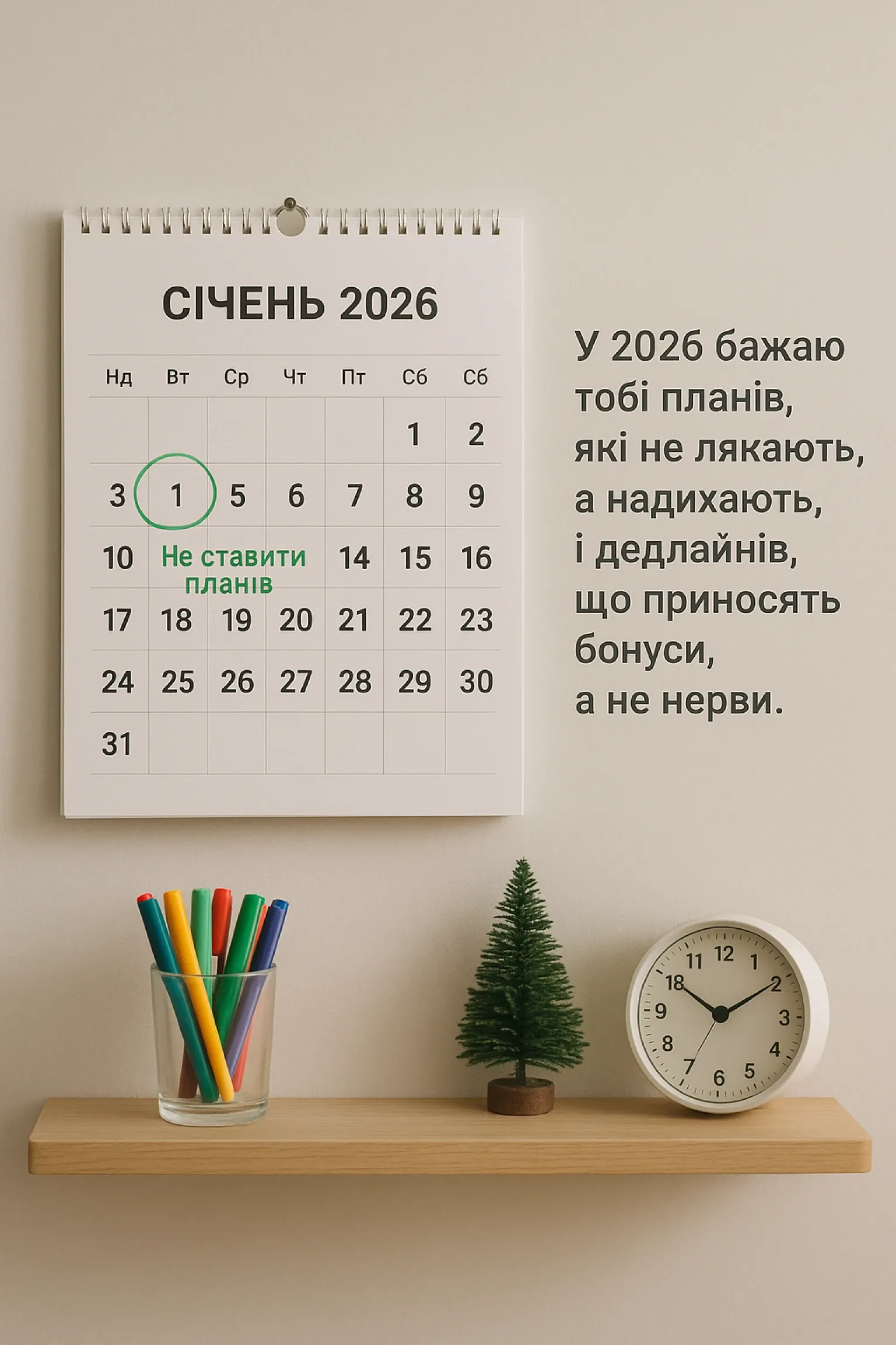 Смішні привітання з новим роком 2026
