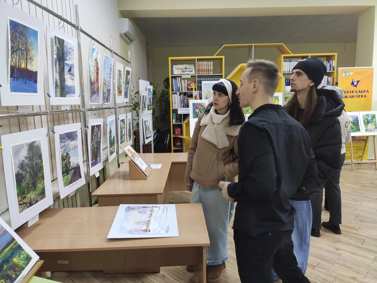 Акварельна магія: виставка Гуменюка та Олексієнка запрошує у світ кольору і емоцій