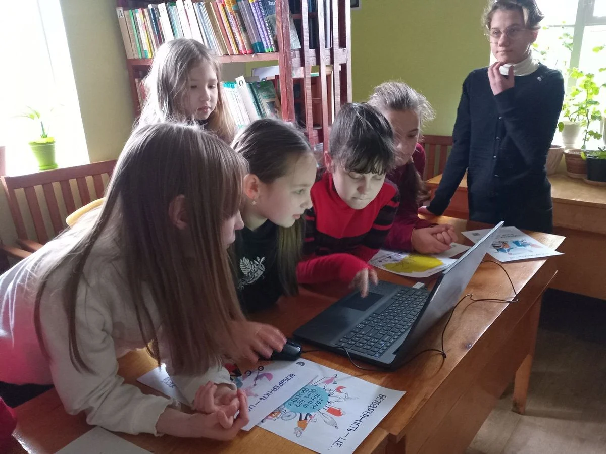 У Полтаві бібліотека навчала дітей, як робити світ добрішим і доступнішим