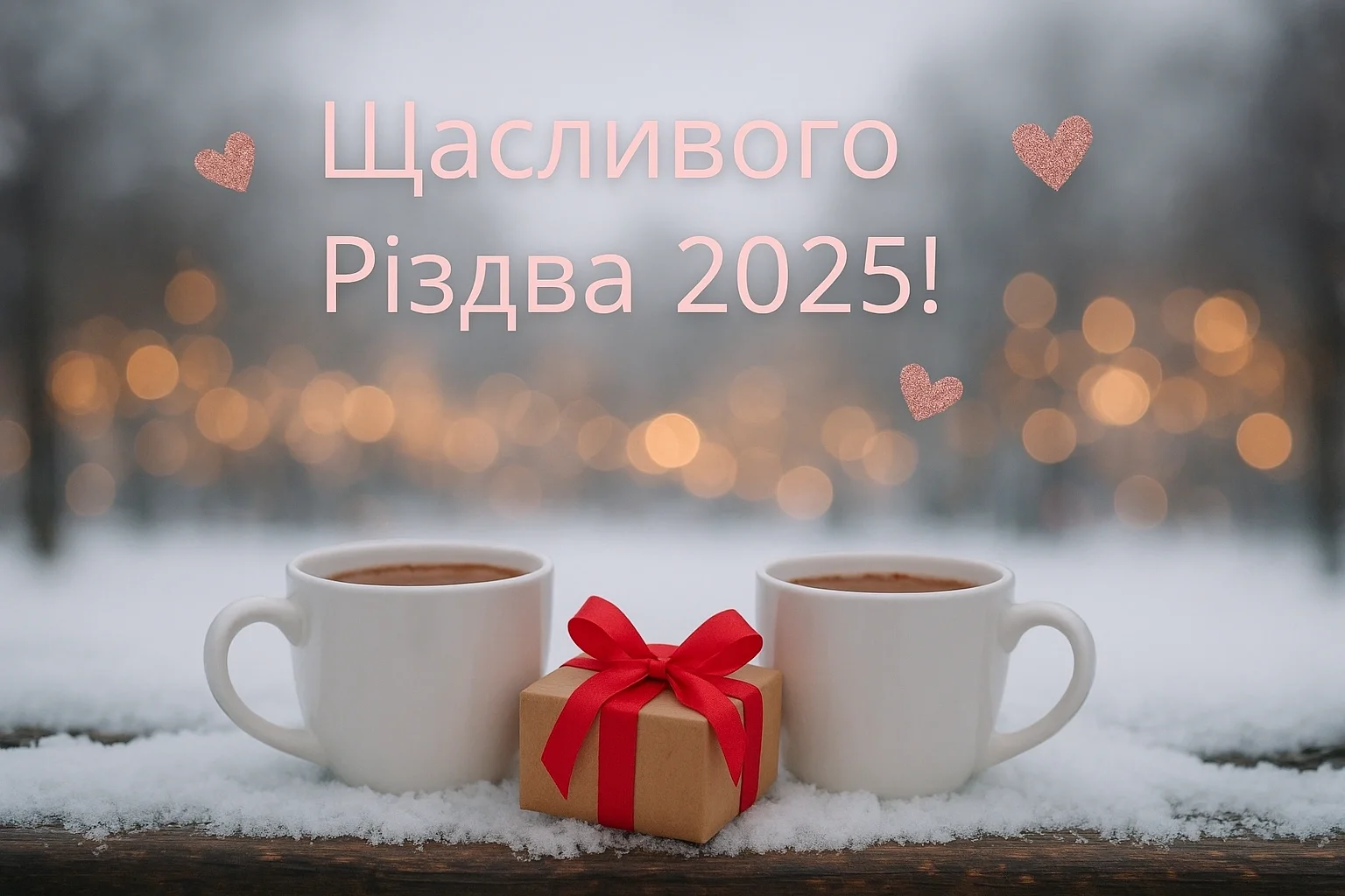 Привітання з Різдвом 2025