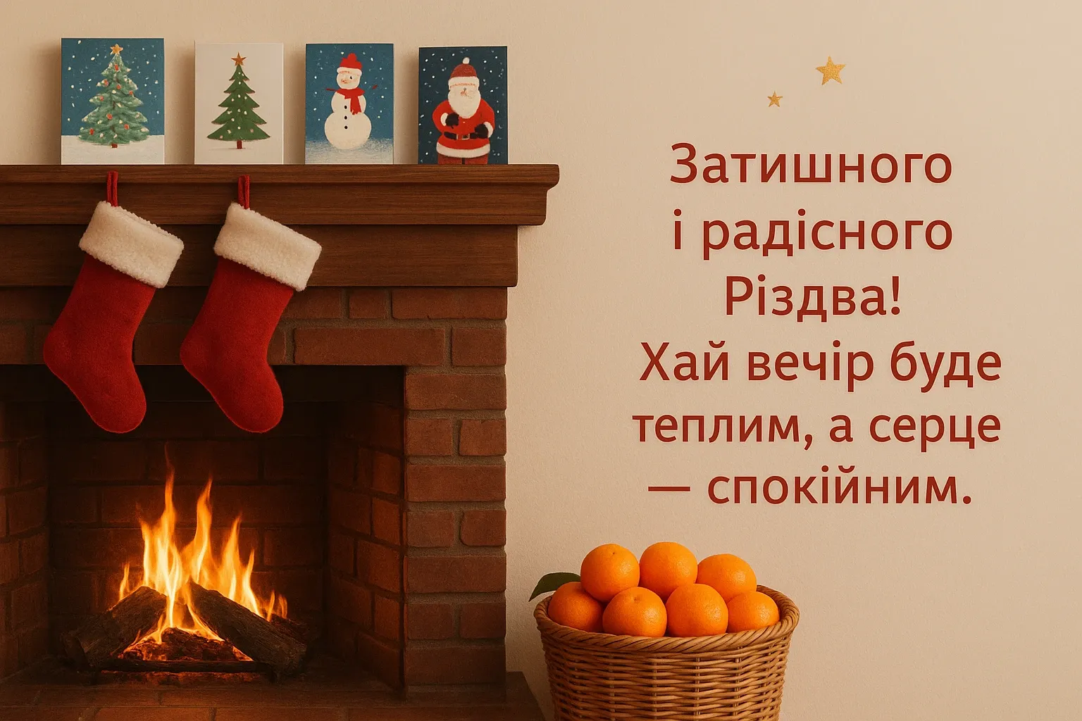 Привітання з Різдвом 2025