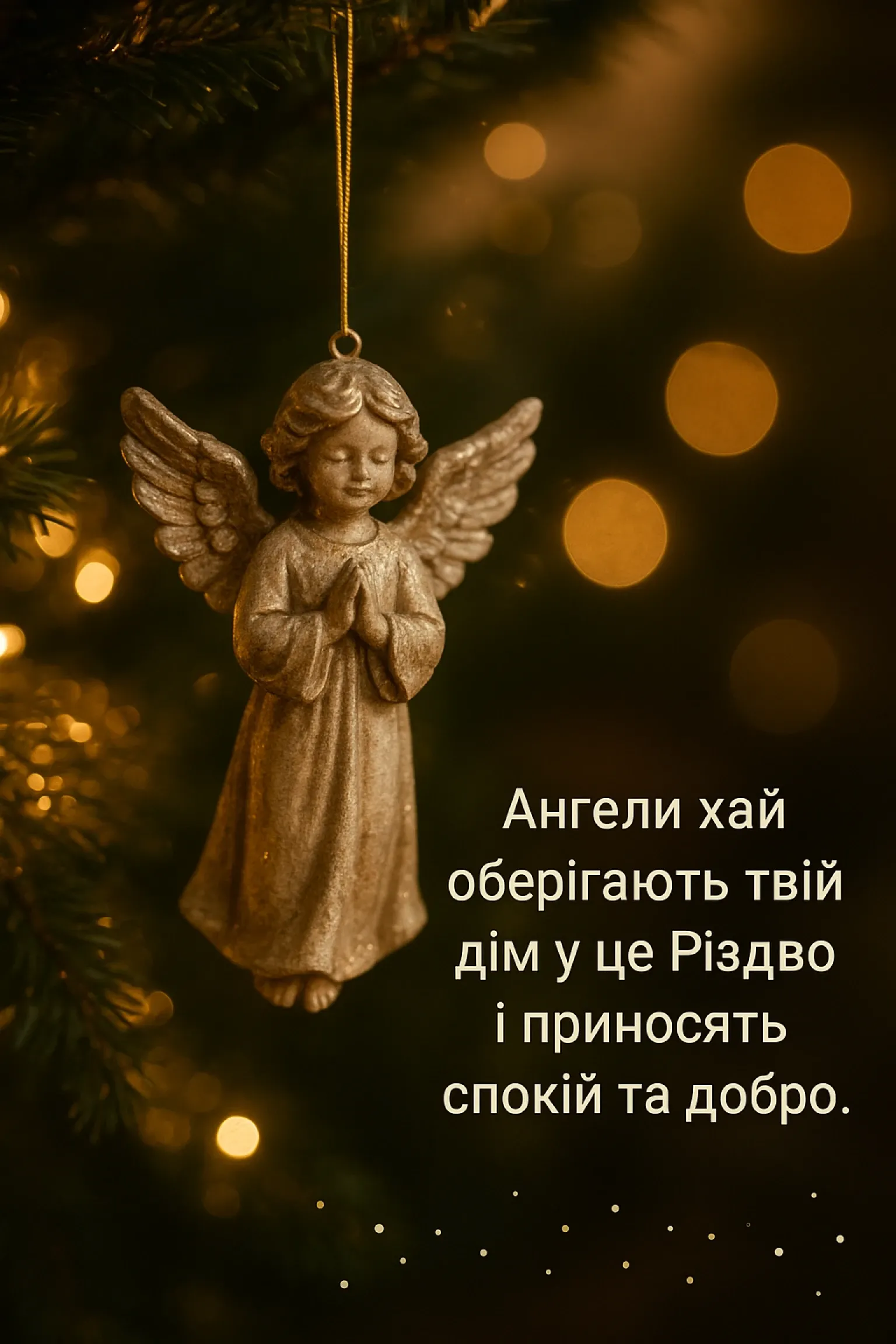 Привітання з Різдвом 2025