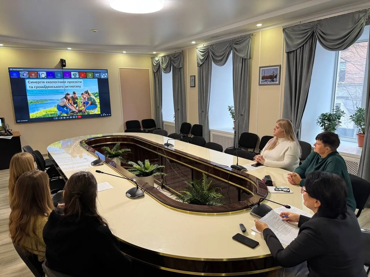 Еко-майстерня в Полтаві: Освітяни обговорили сталий розвиток