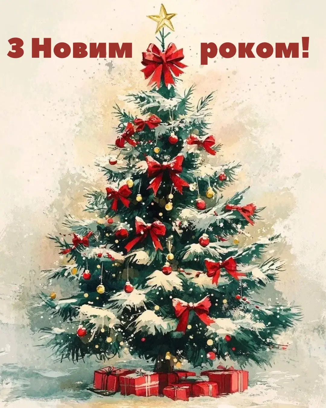 Привітання з прийдешнім новим роком 2026