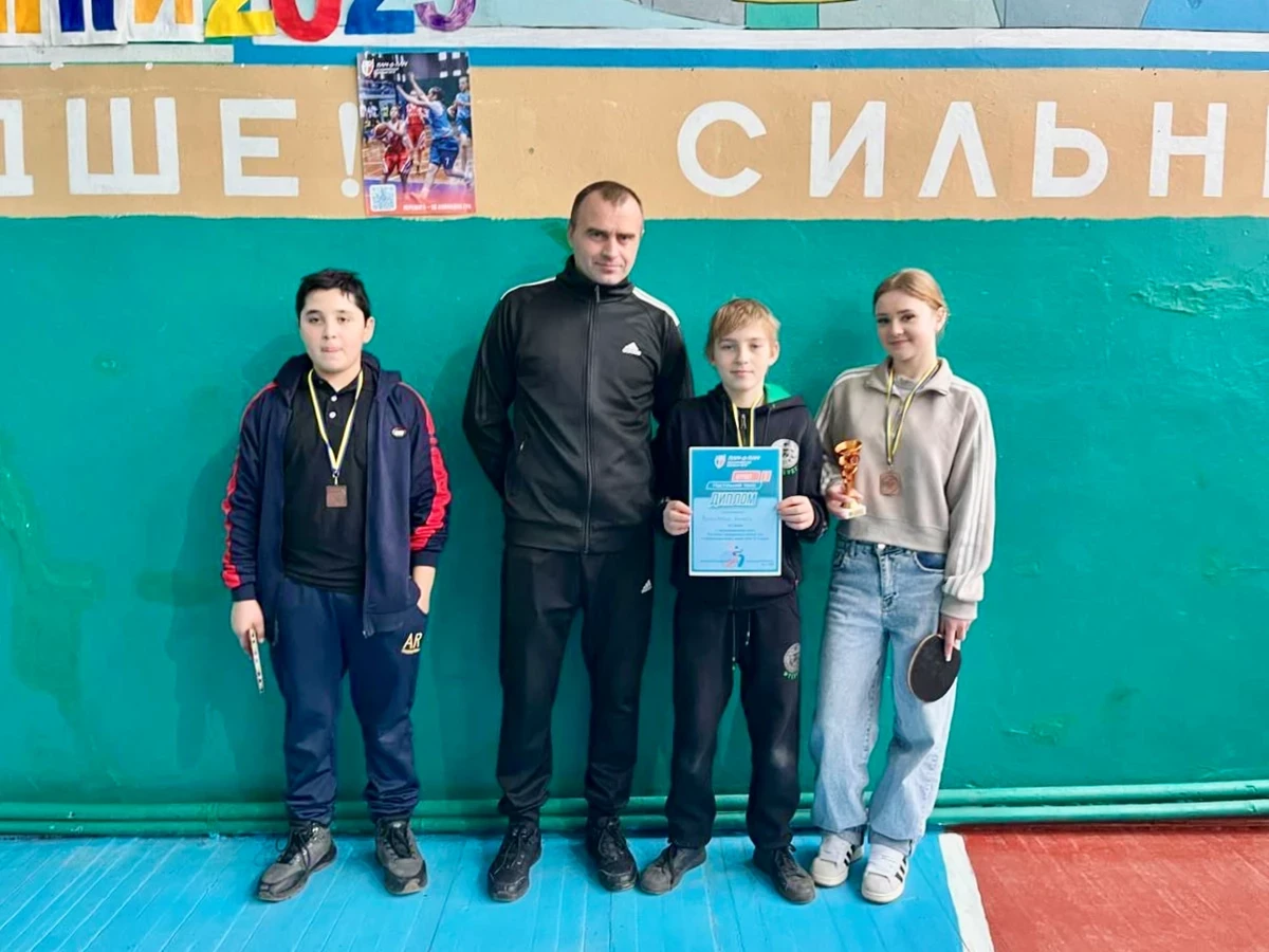 Тенісисти Кобеляцької громади визначили лідерів у шкільному турнірі