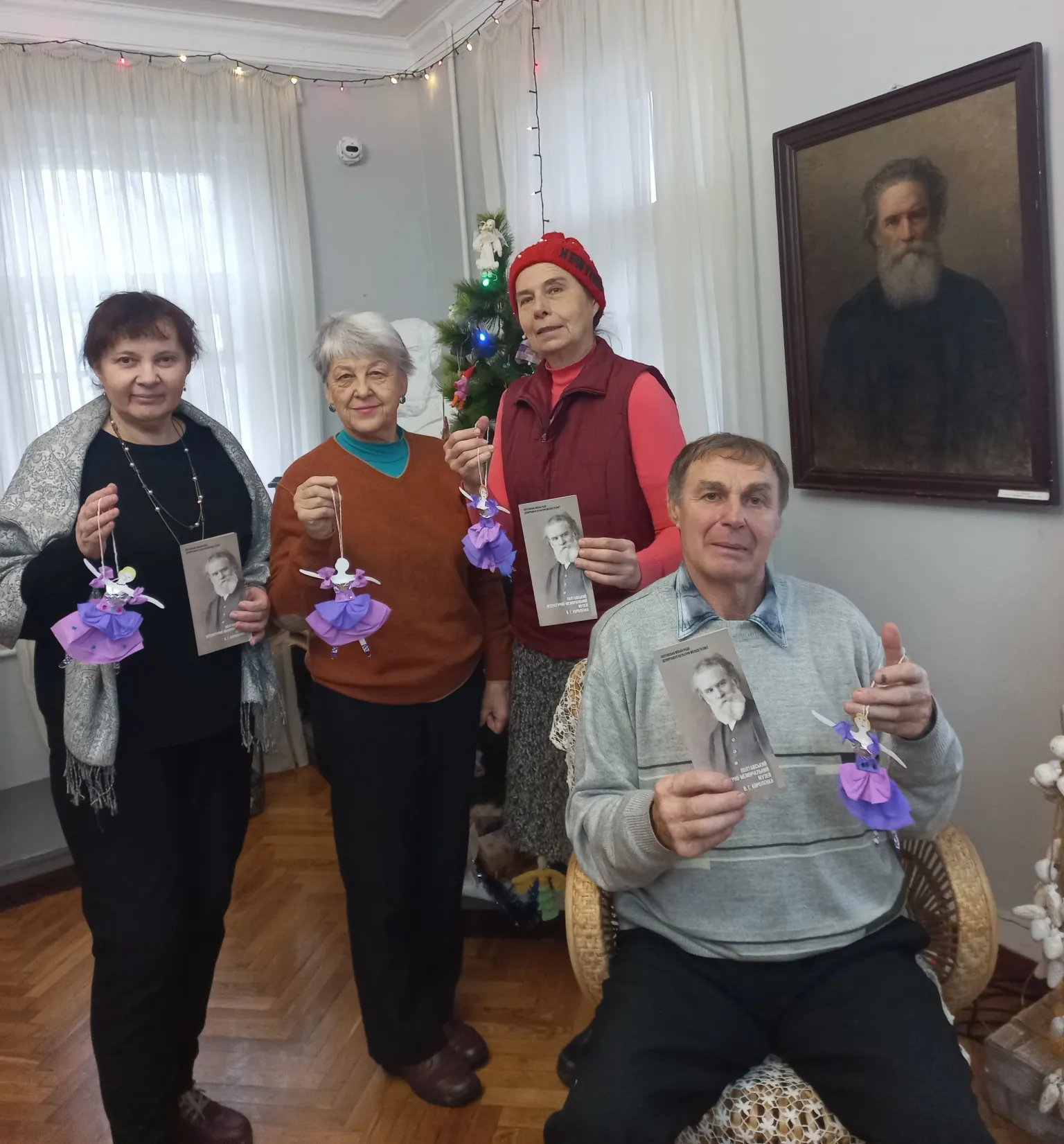 Теплі традиції січня: у музеї Короленка зібралися на вечір кіно, творчості та чаю