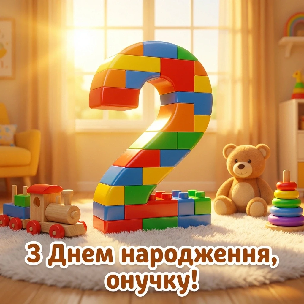 з днем народження онука 2 роки