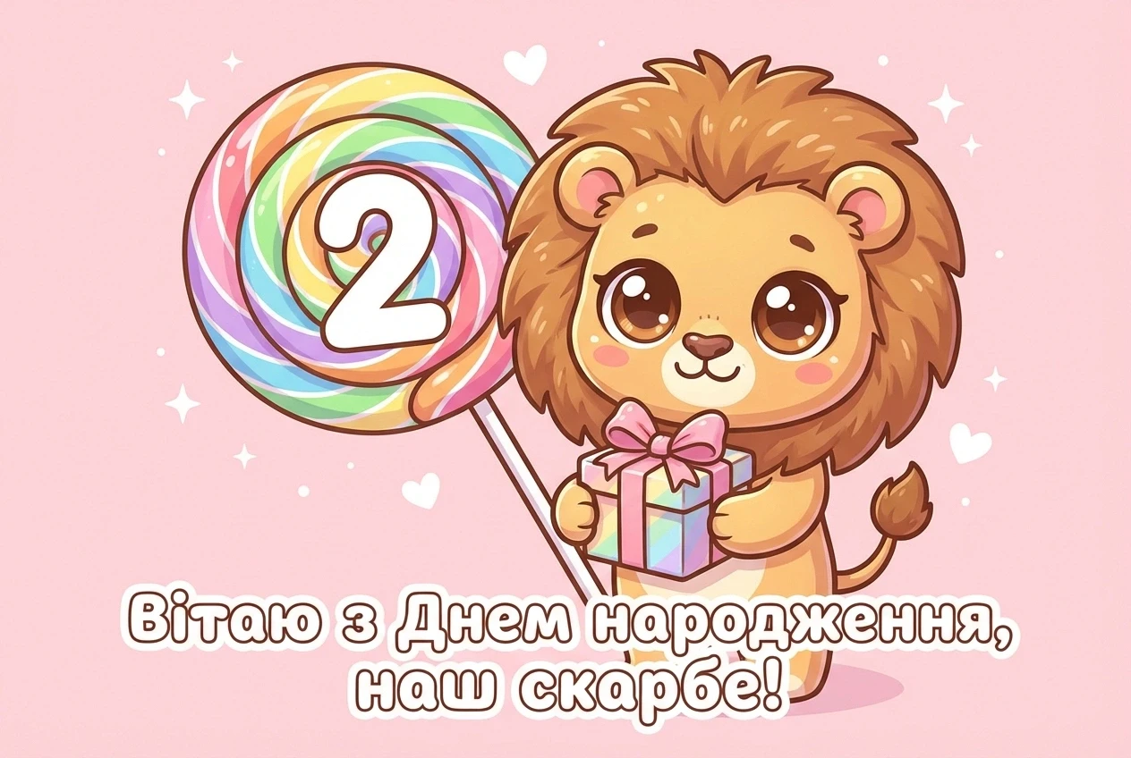 з днем народження онука 2 роки