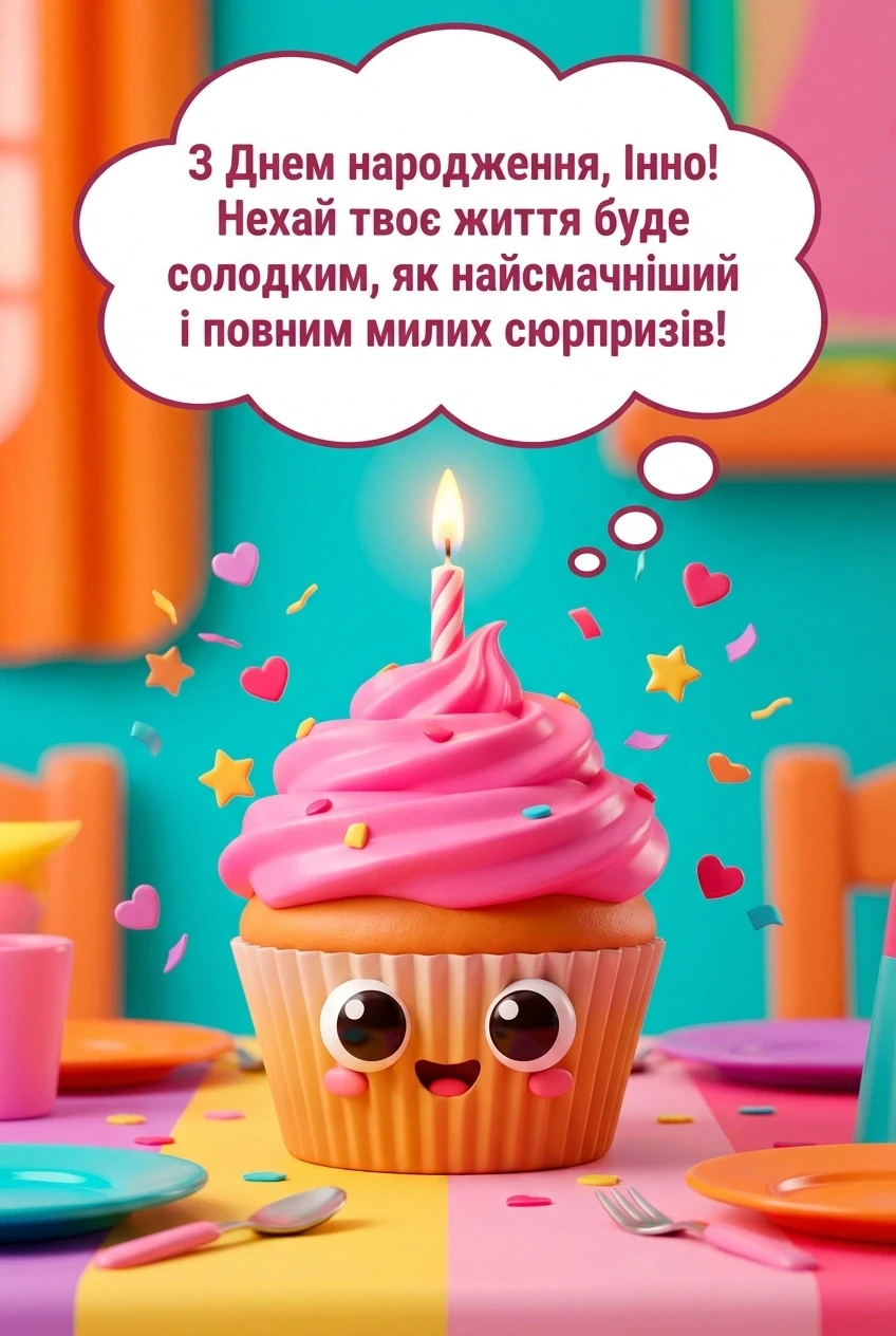 інна з днем народження