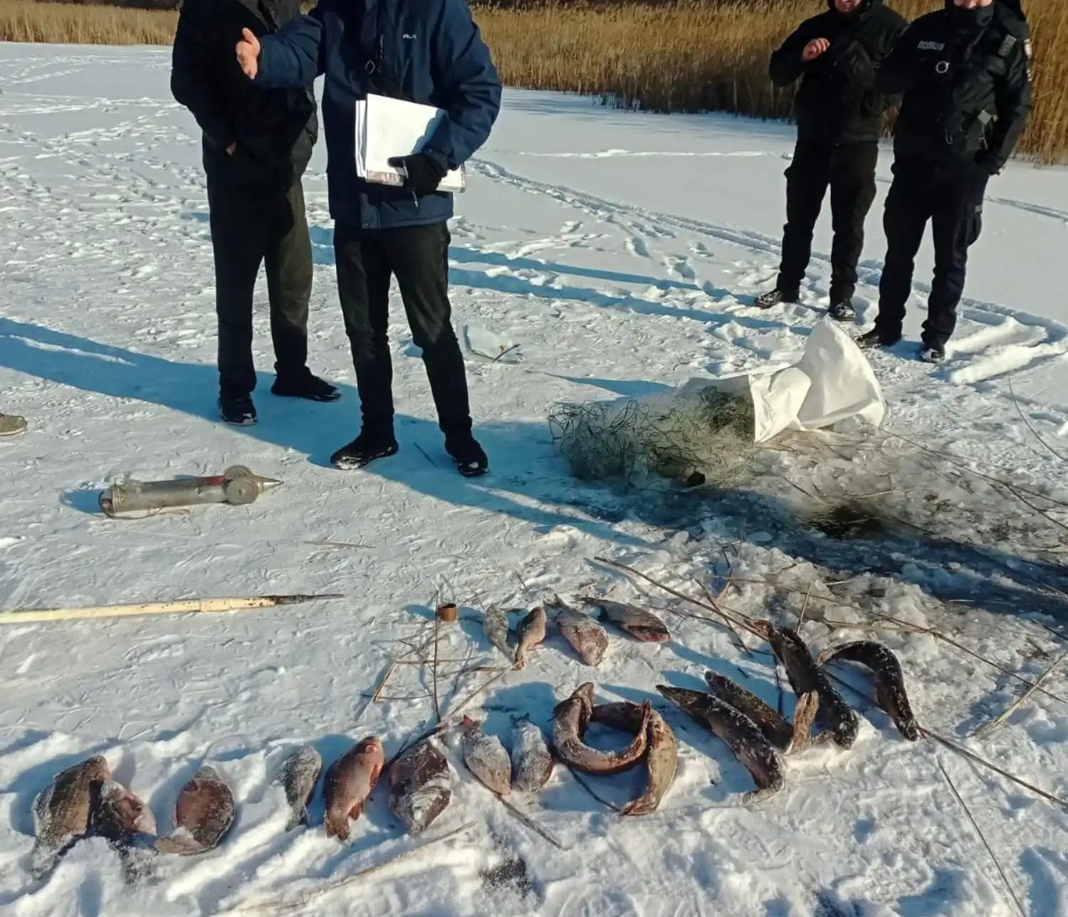 Золота ополонка: у Кременчуці браконьєр наловив риби на 148 тисяч гривень збитків