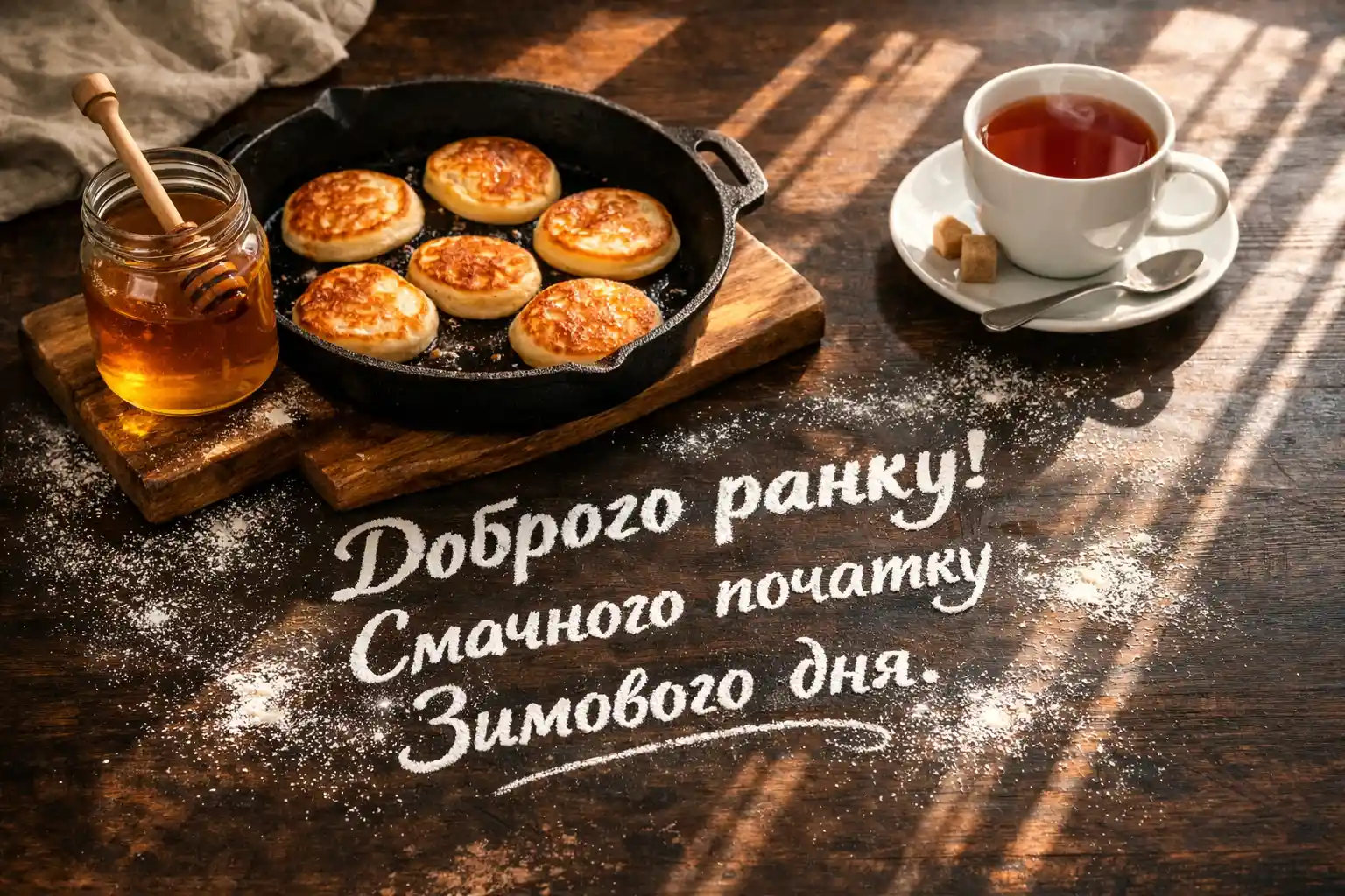 Доброго зимового ранку: 25 щирих картинок для вітань
