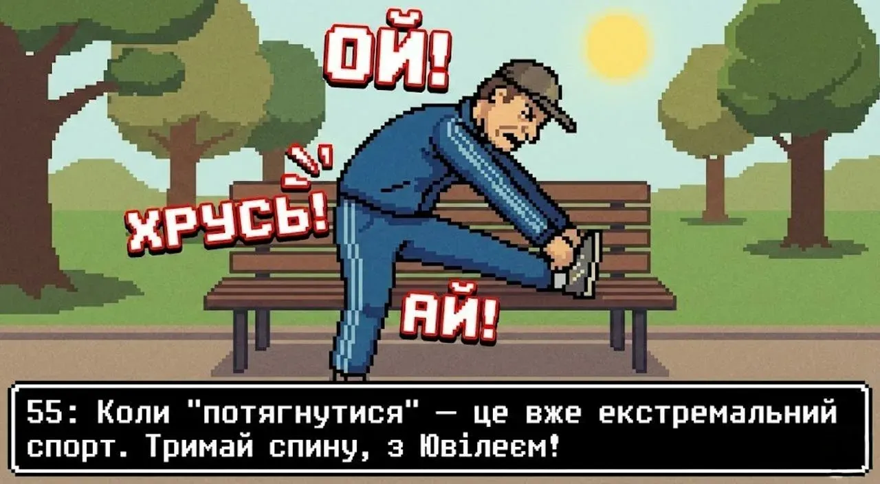 Привітання з ювілеєм 55 років мужчині