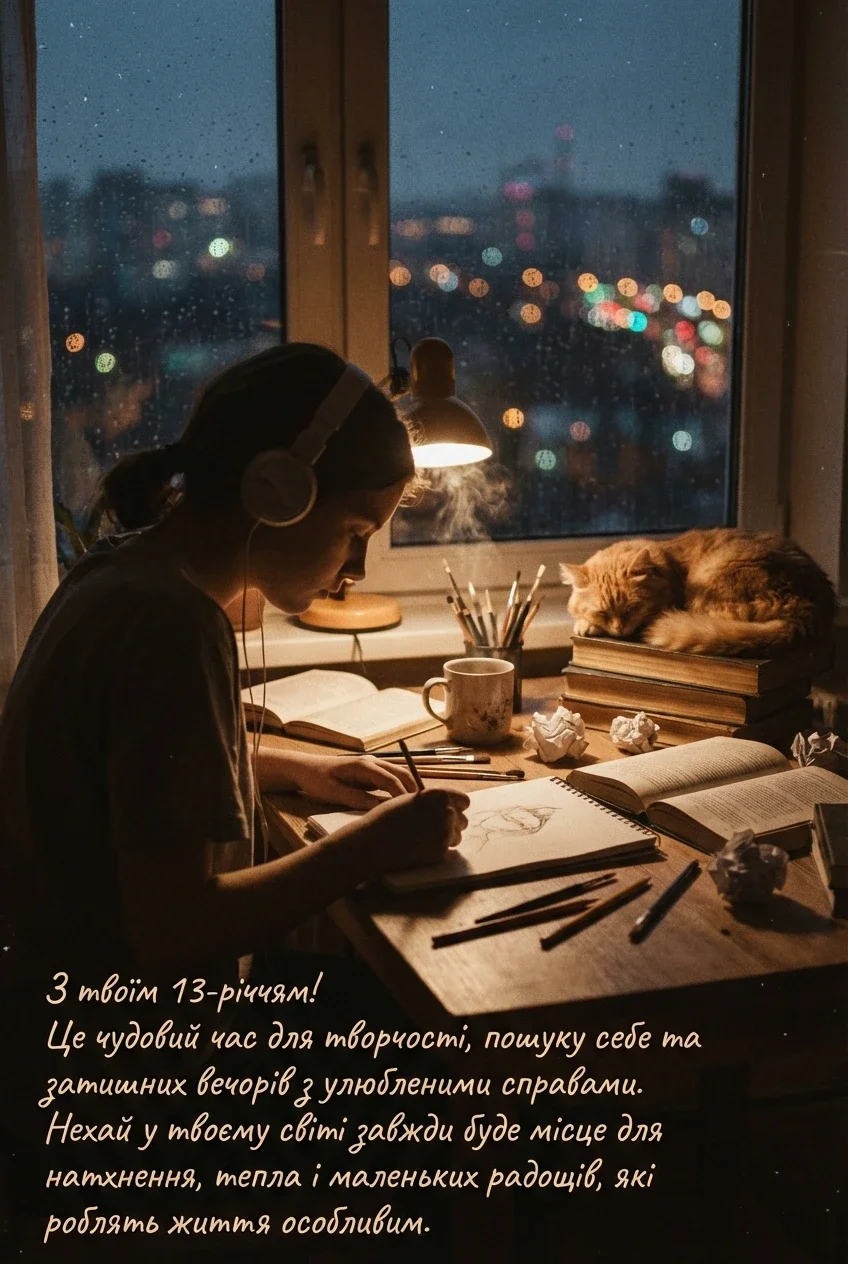 13 років з днем народження