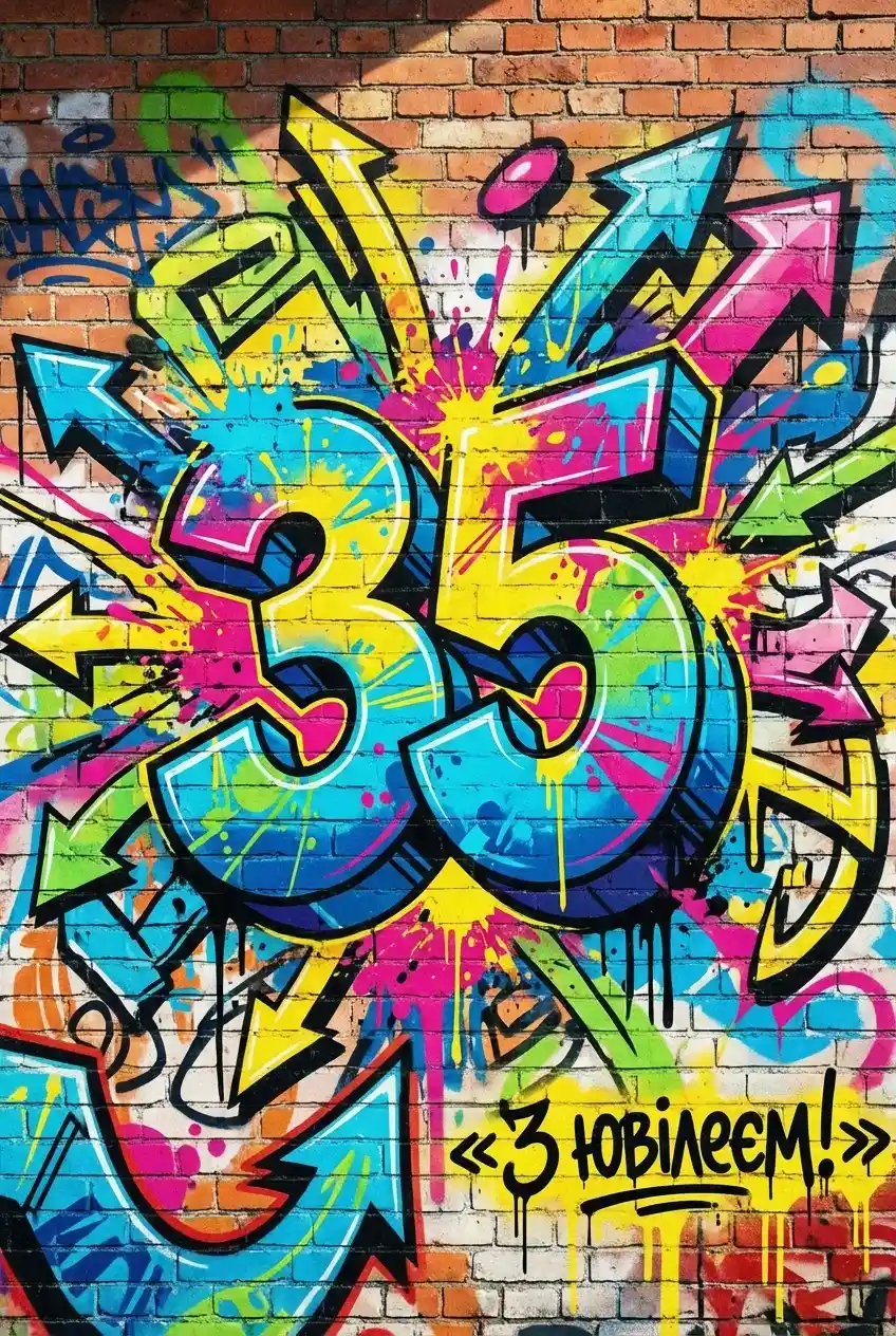 з ювілеєм 35 мужчині