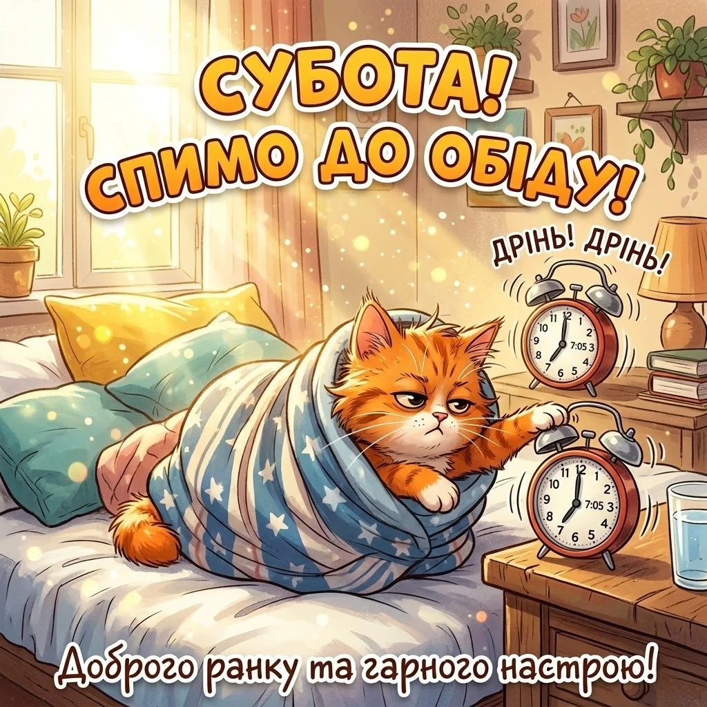 Доброго ранку, гарної суботи: душевні вітання та красиві листівки для вихідного дня