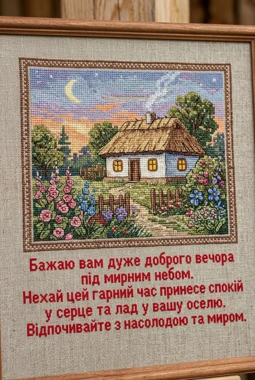 Мирного неба, доброго вечора та гарного вечора: душевні картинки й листівки для найтепліших побажань