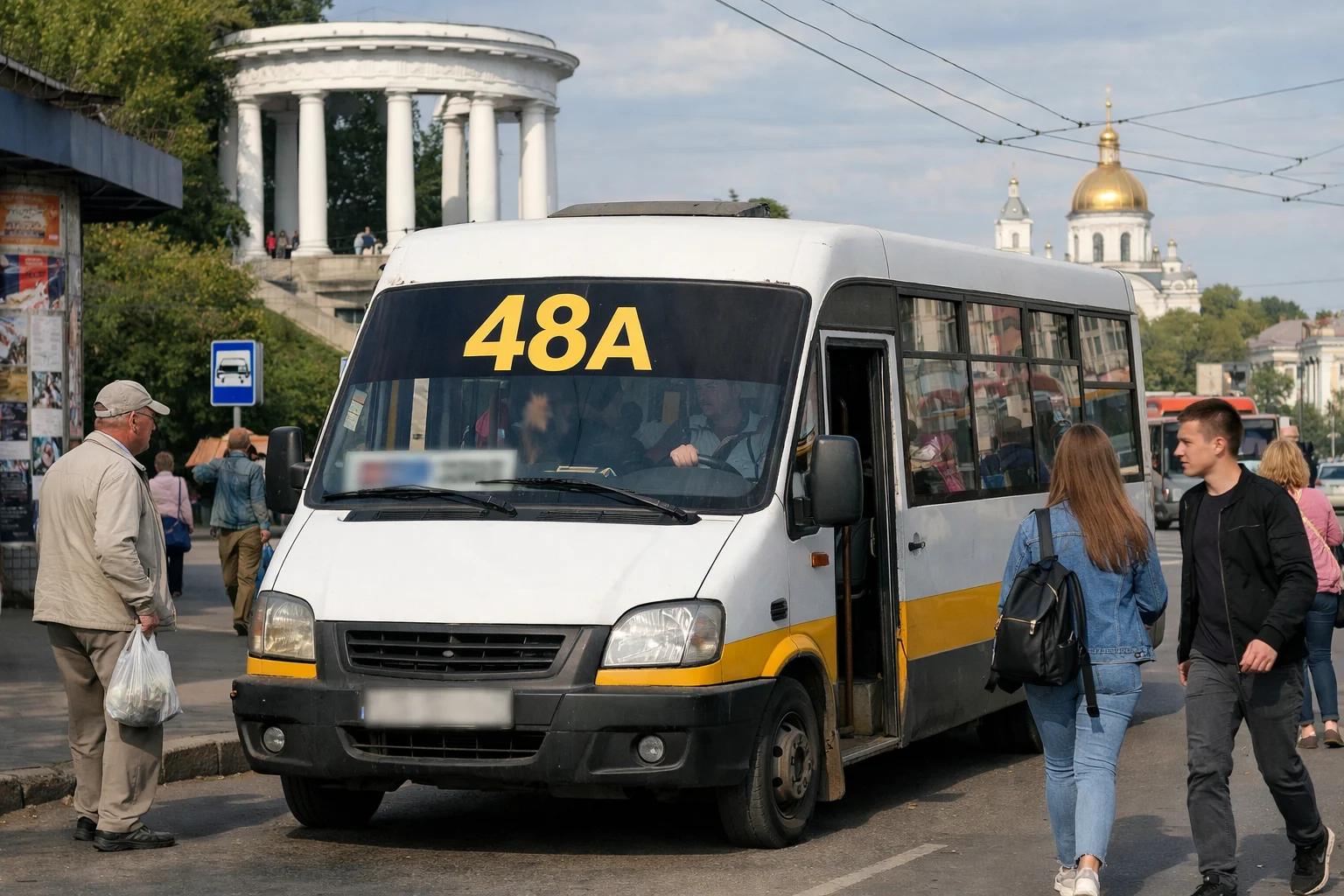Маршрутка 48А Полтава