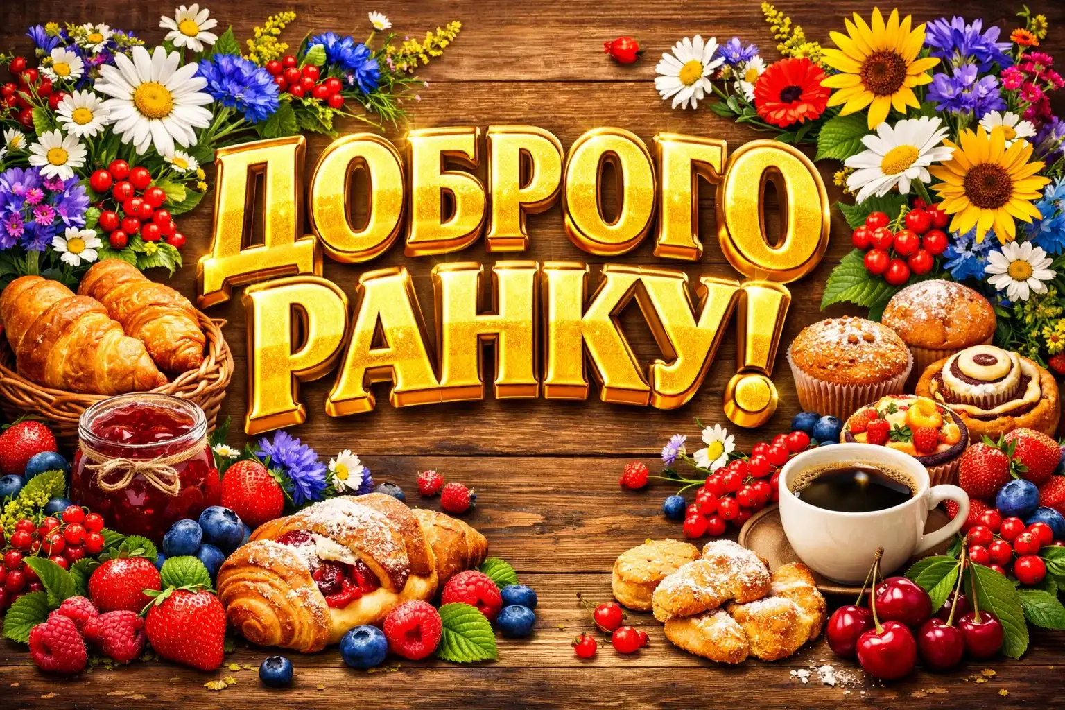 Гарні картинки доброго ранку: душевні та яскраві листівки для особливого настрою
