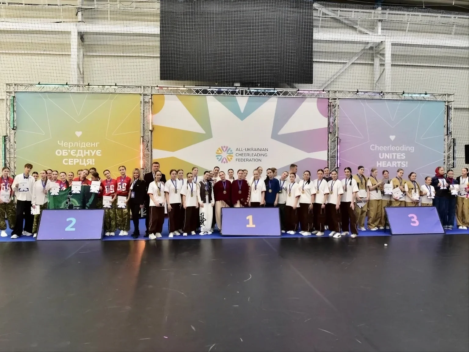 Тріумф на закарпатській арені: полтавські черлідерки завоювали 15 золотих медалей чемпіонату України