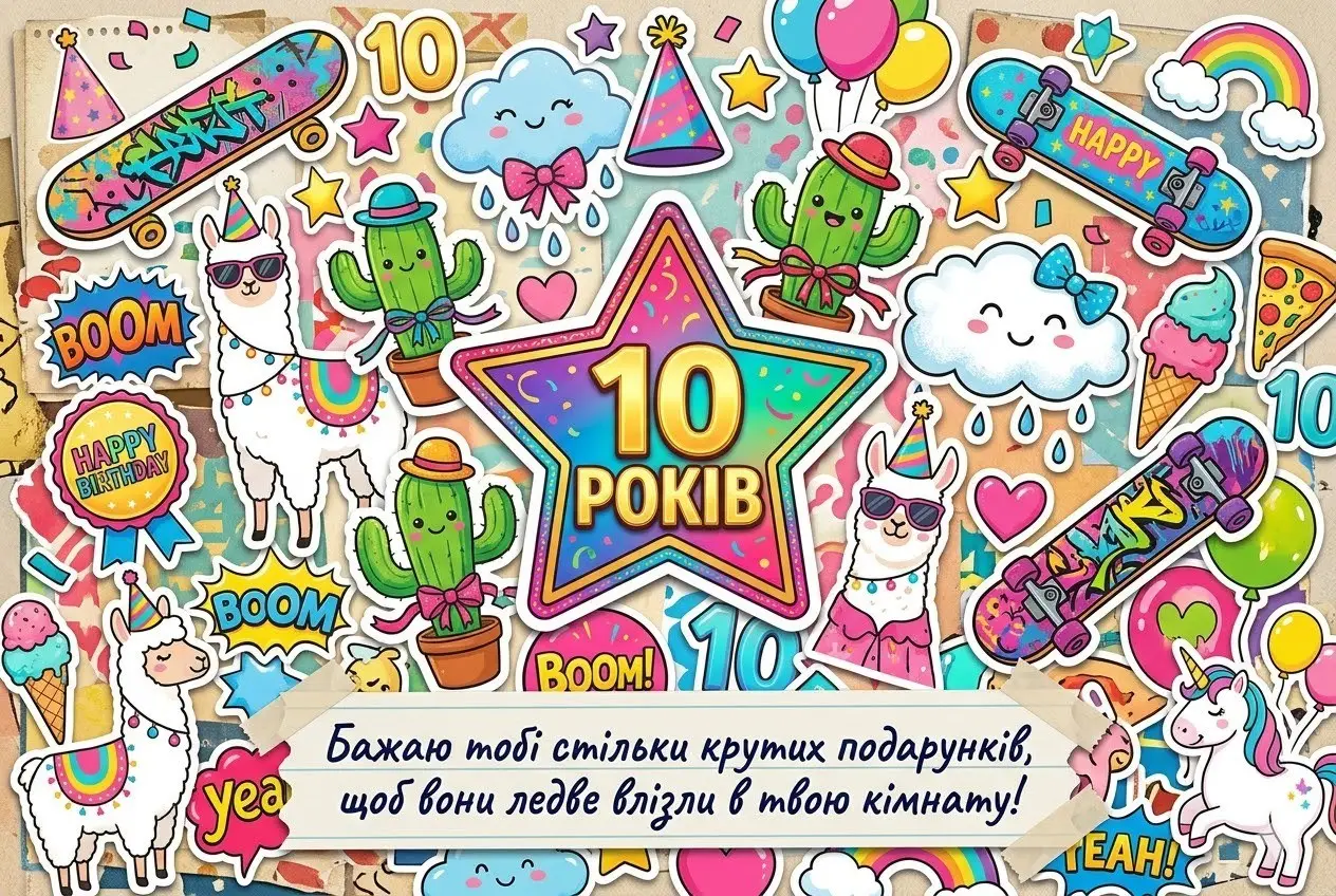 Найкращі привітання з днем народження донечці на 10 років: проза та вірші