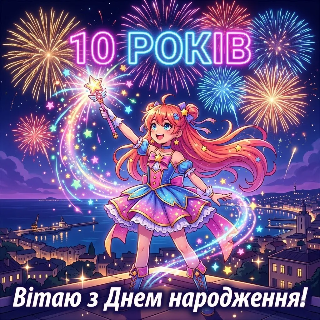 Найкращі привітання з днем народження донечці на 10 років: проза та вірші