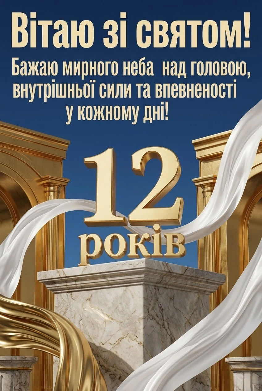 З днем народження 12 років: підбірка сучасних та зворушливих побажань