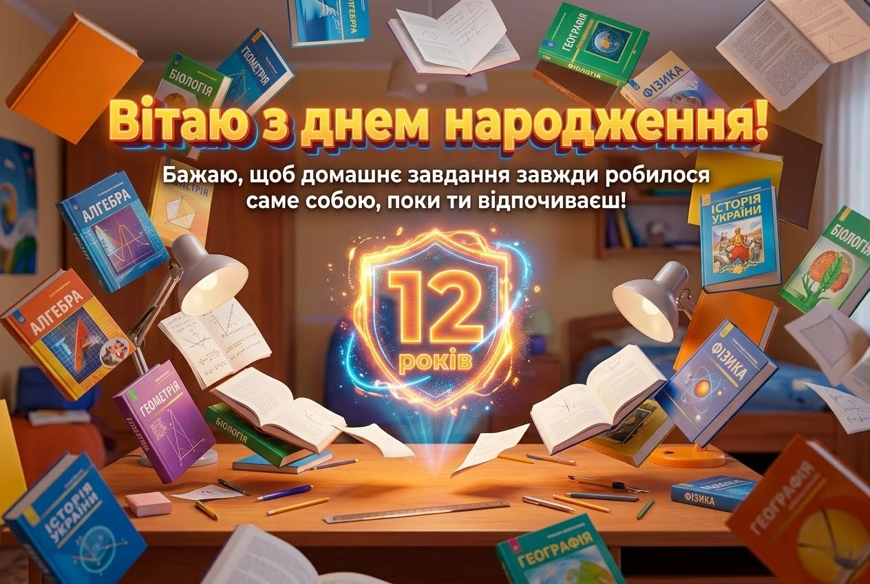 З днем народження 12 років: підбірка сучасних та зворушливих побажань