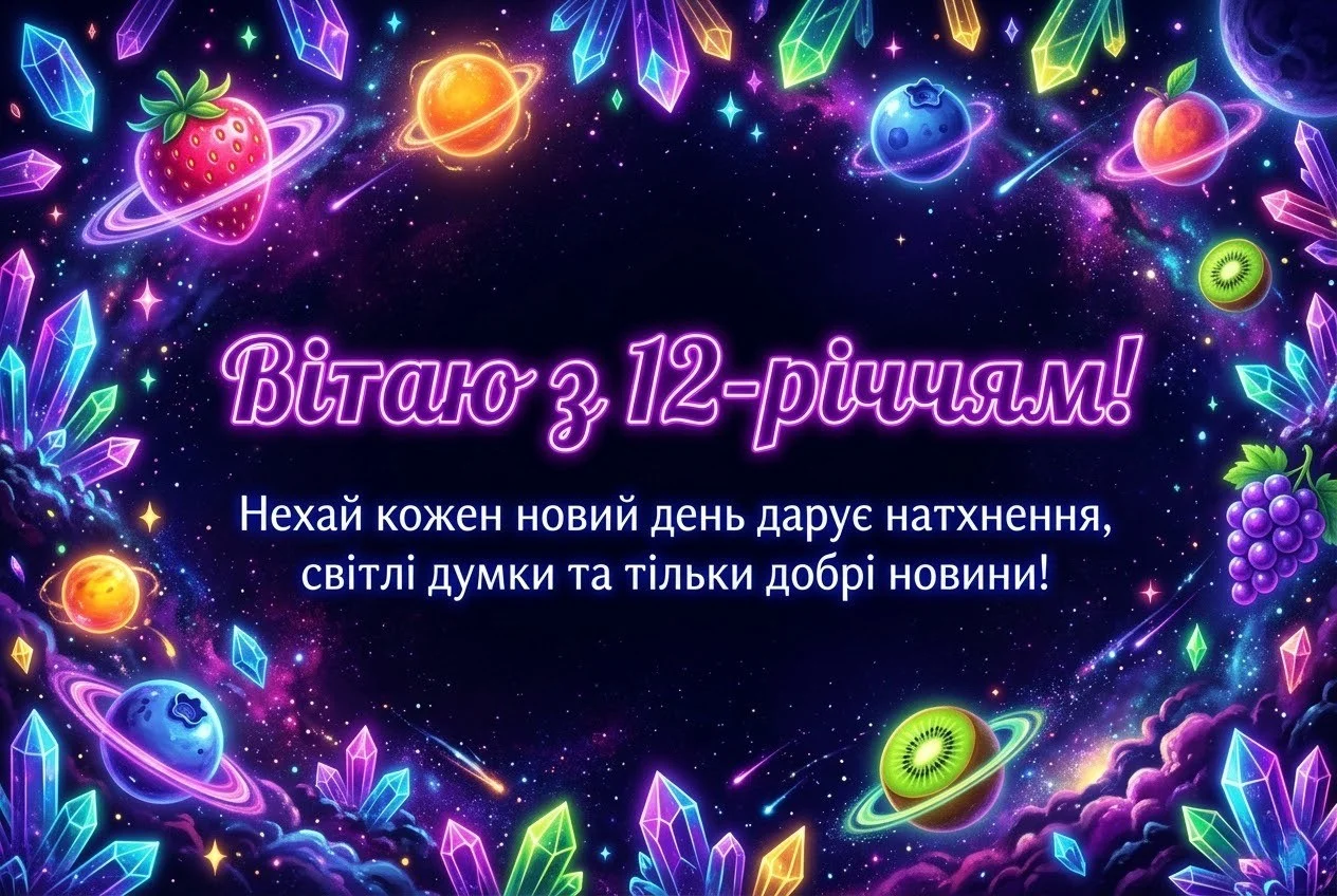 З днем народження 12 років: підбірка сучасних та зворушливих побажань