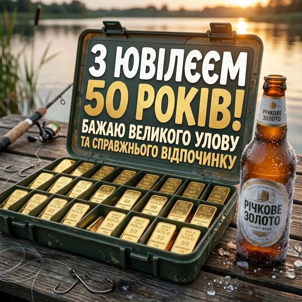 З ювілеєм 50 років! Добірка щирих привітань для справжніх чоловіків