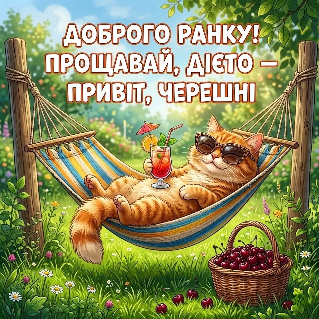 Доброго ранку з першим днем літа: душевні вітання та яскраві листівки для гарного настрою
