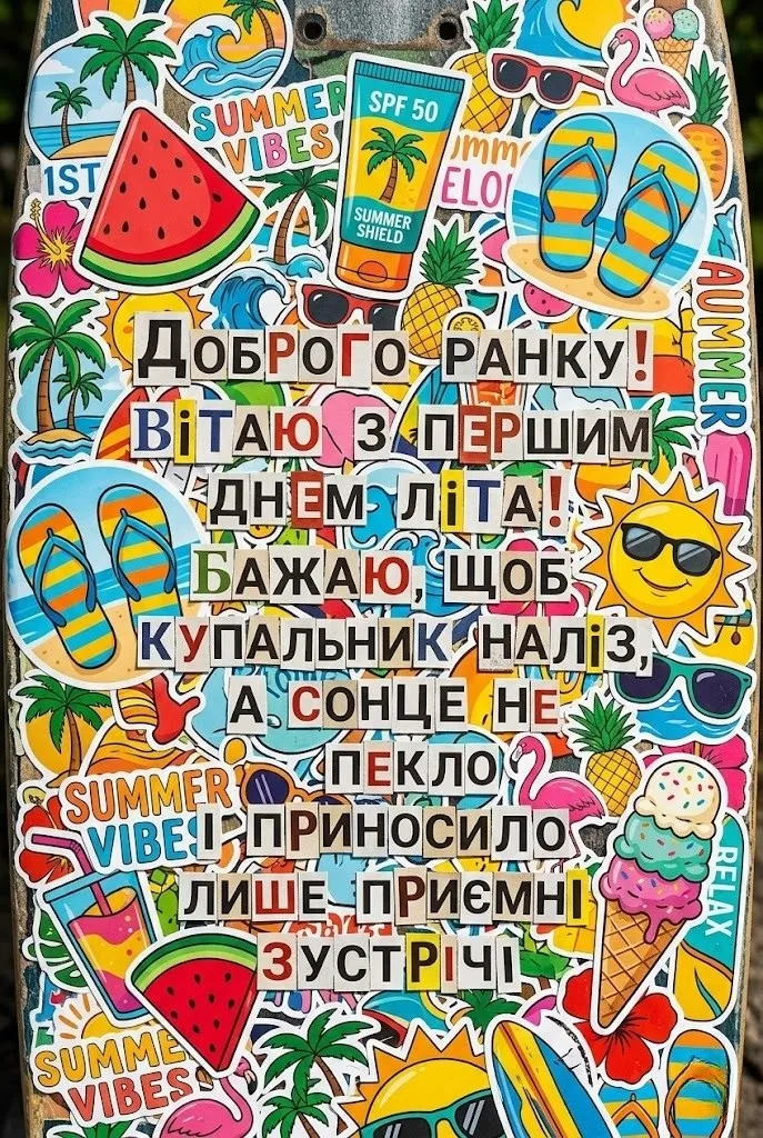 Доброго ранку з першим днем літа: душевні вітання та яскраві листівки для гарного настрою