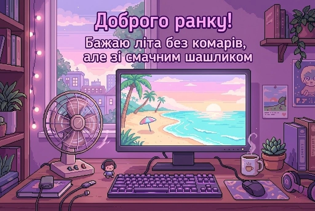 Доброго ранку з першим днем літа: душевні вітання та яскраві листівки для гарного настрою