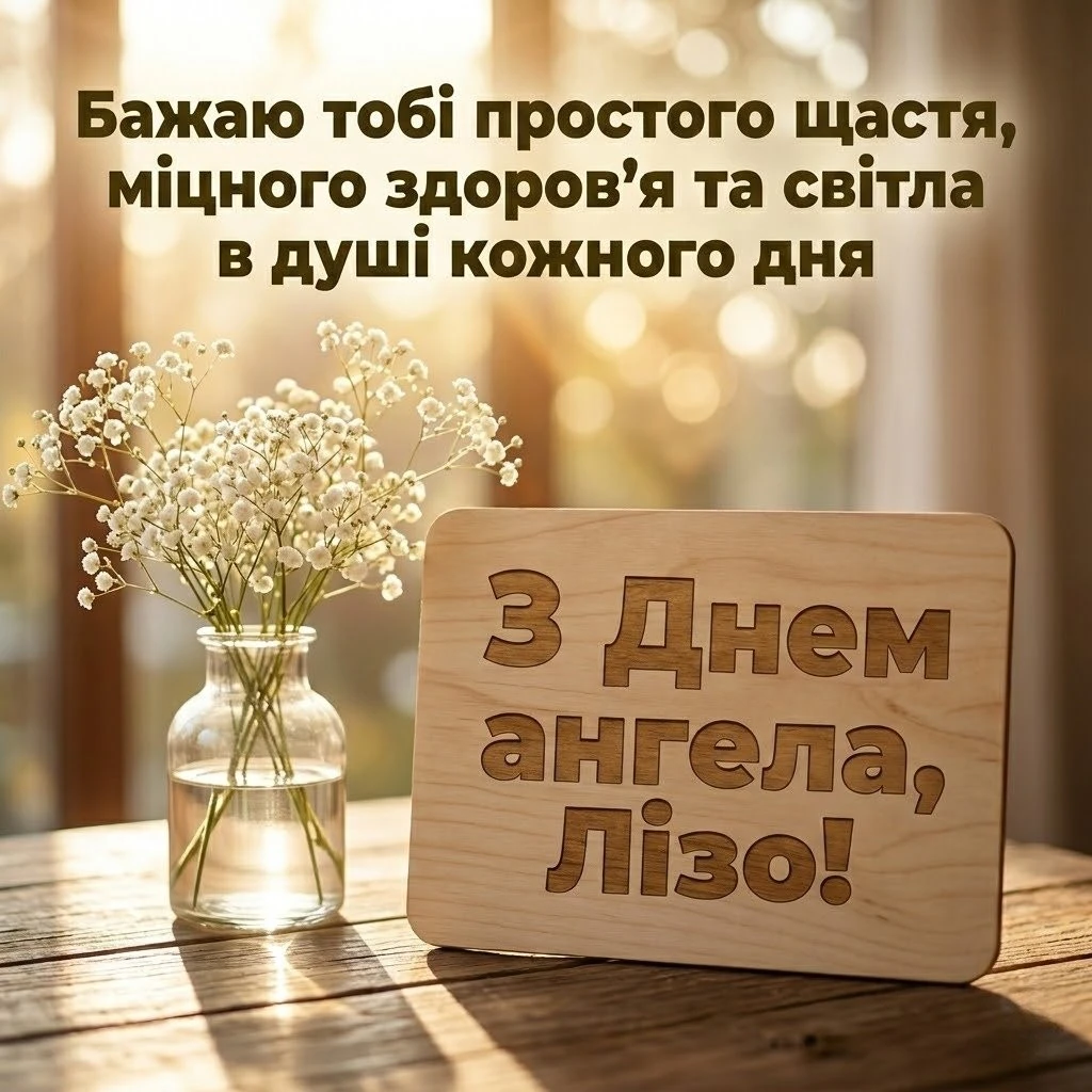 З днем ангела, Лізо! Добірка щирих побажань для душі