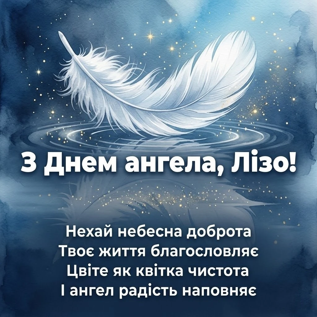 З днем ангела, Лізо! Добірка щирих побажань для душі