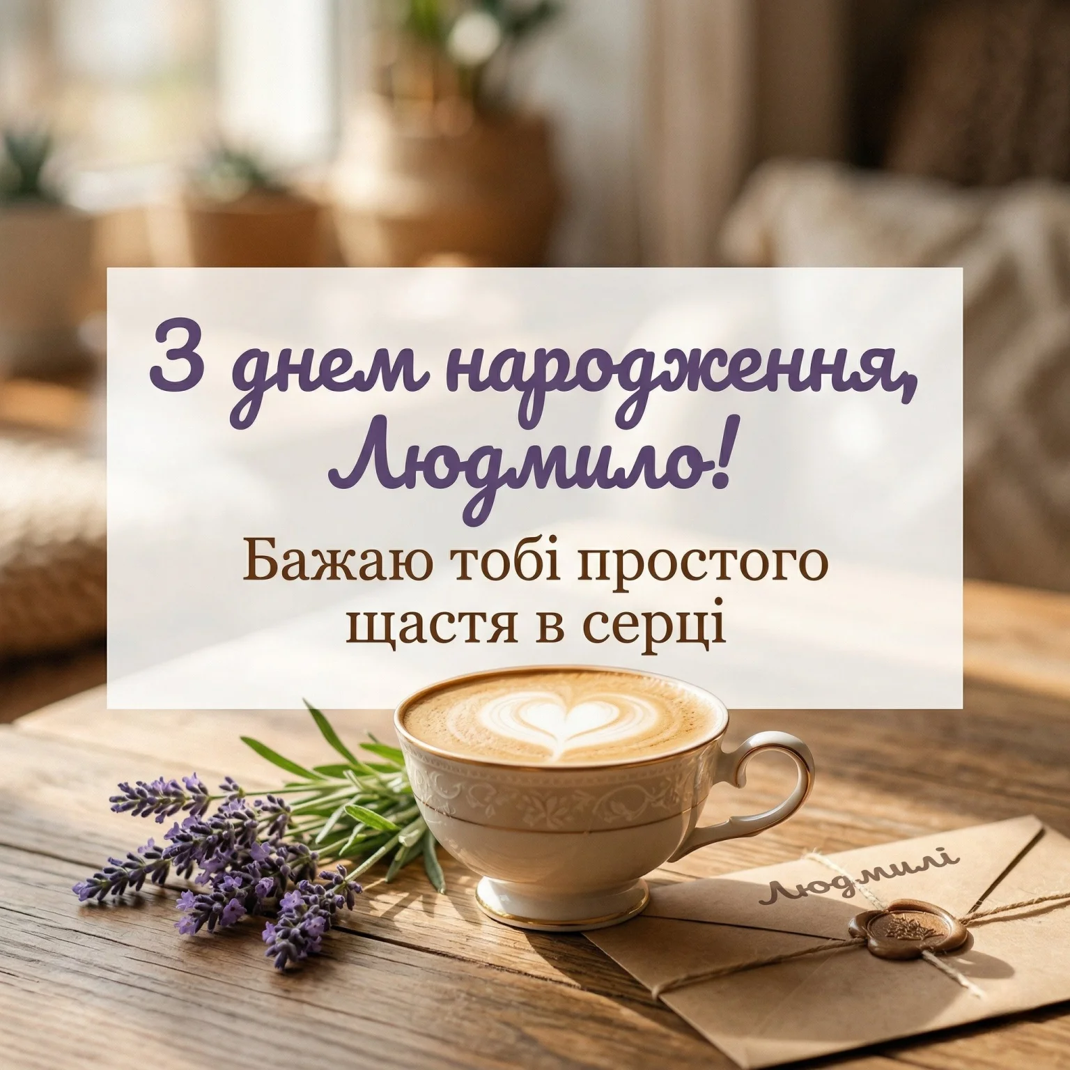 З днем народження, Людмило! Найкращі привітання своїми словами та у віршах