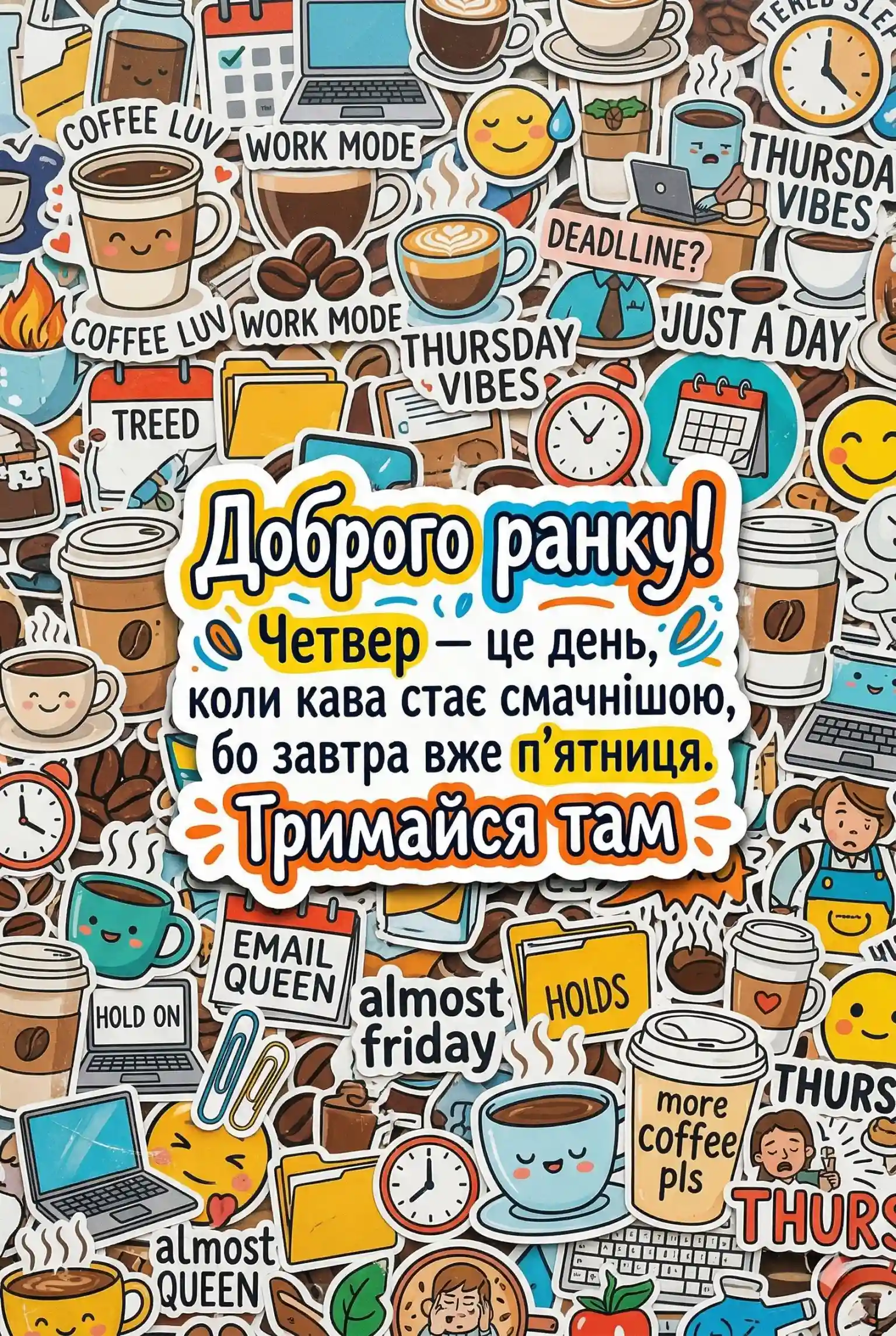 Доброго ранку четверга та гарного дня: найкращі картинки та душевні побажання