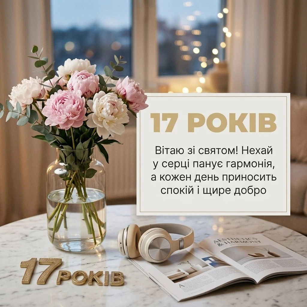 Що побажати дівчині в 17 років: ідеї привітань на будь-який смак