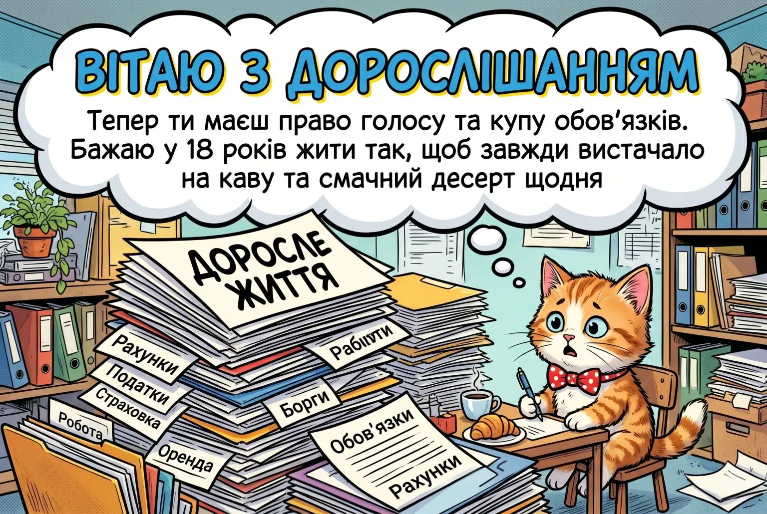 Найкращі привітання з 18-річчям: зворушливі слова для іменинників
