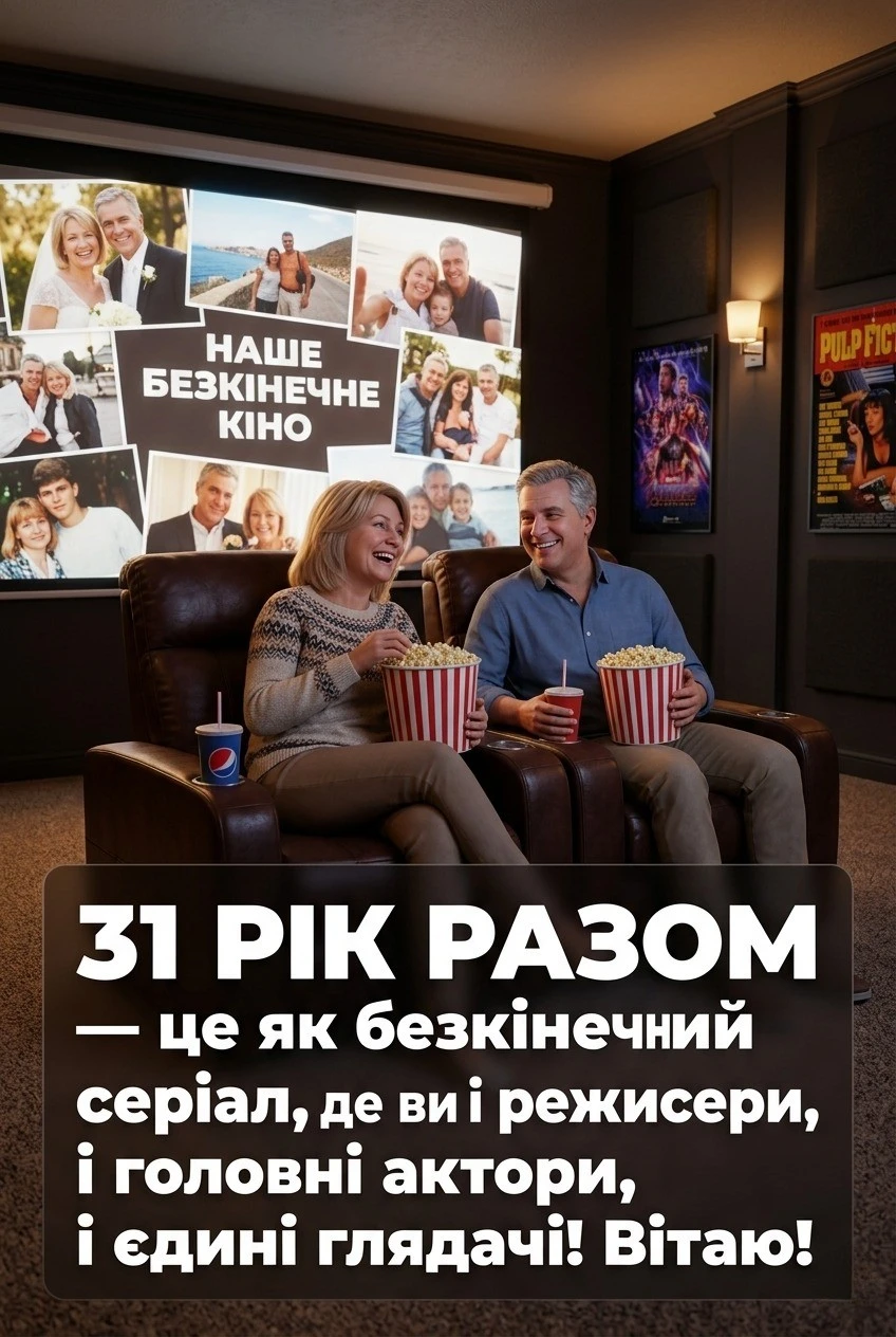 Як привітати з 31-річчям весілля: вірші, проза та красиві слова